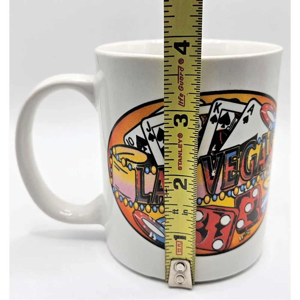 Set of 2 2004‎ Las Vegas RTSI Souvenir Coffee Mug Cup